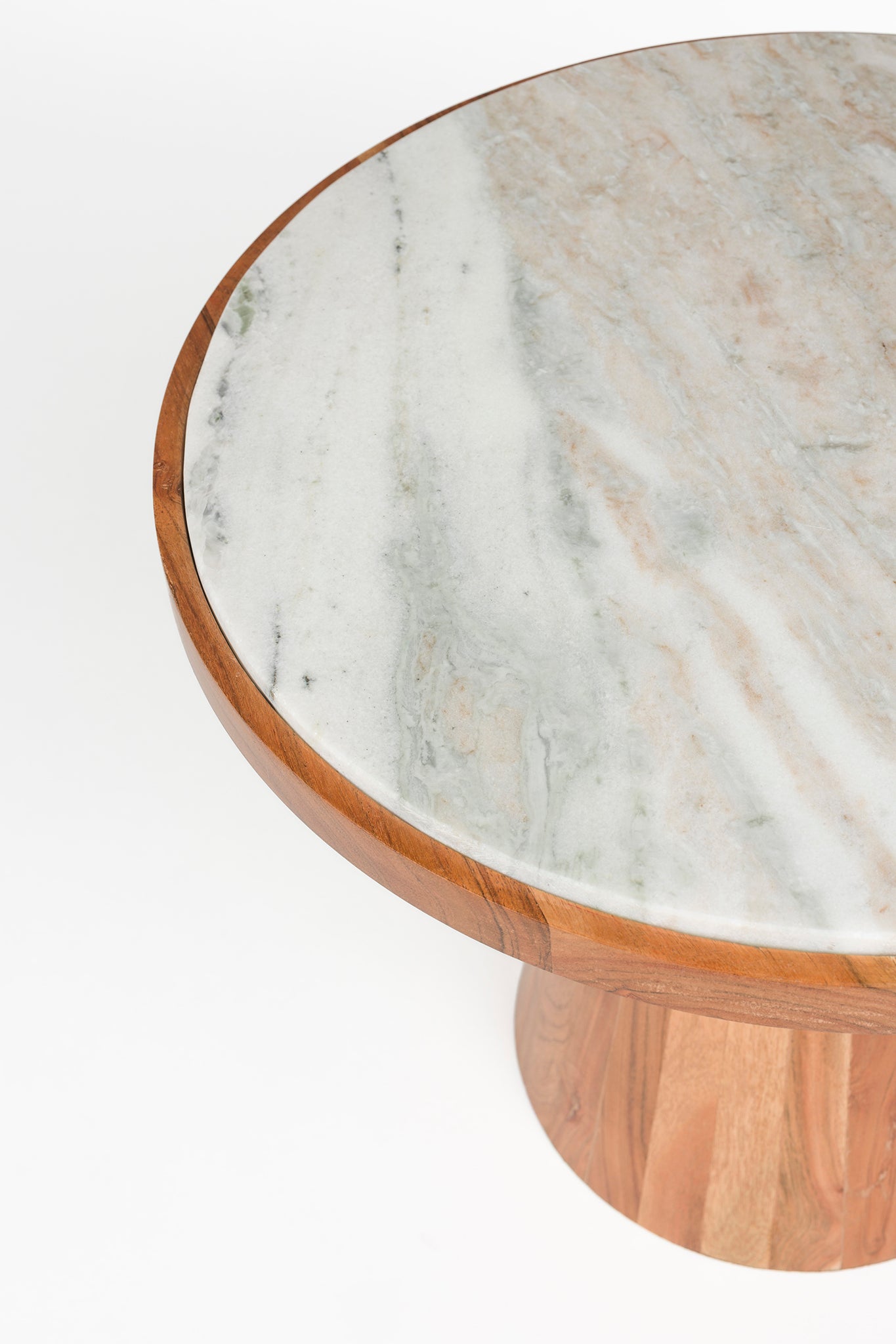 Mees Acacia Wood Coffee Table