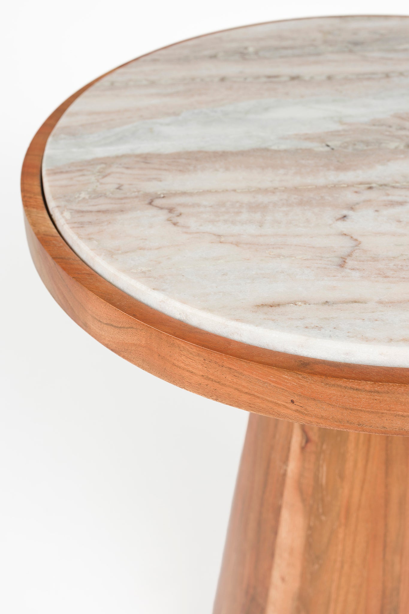 Mees Acacia Wood Side Table