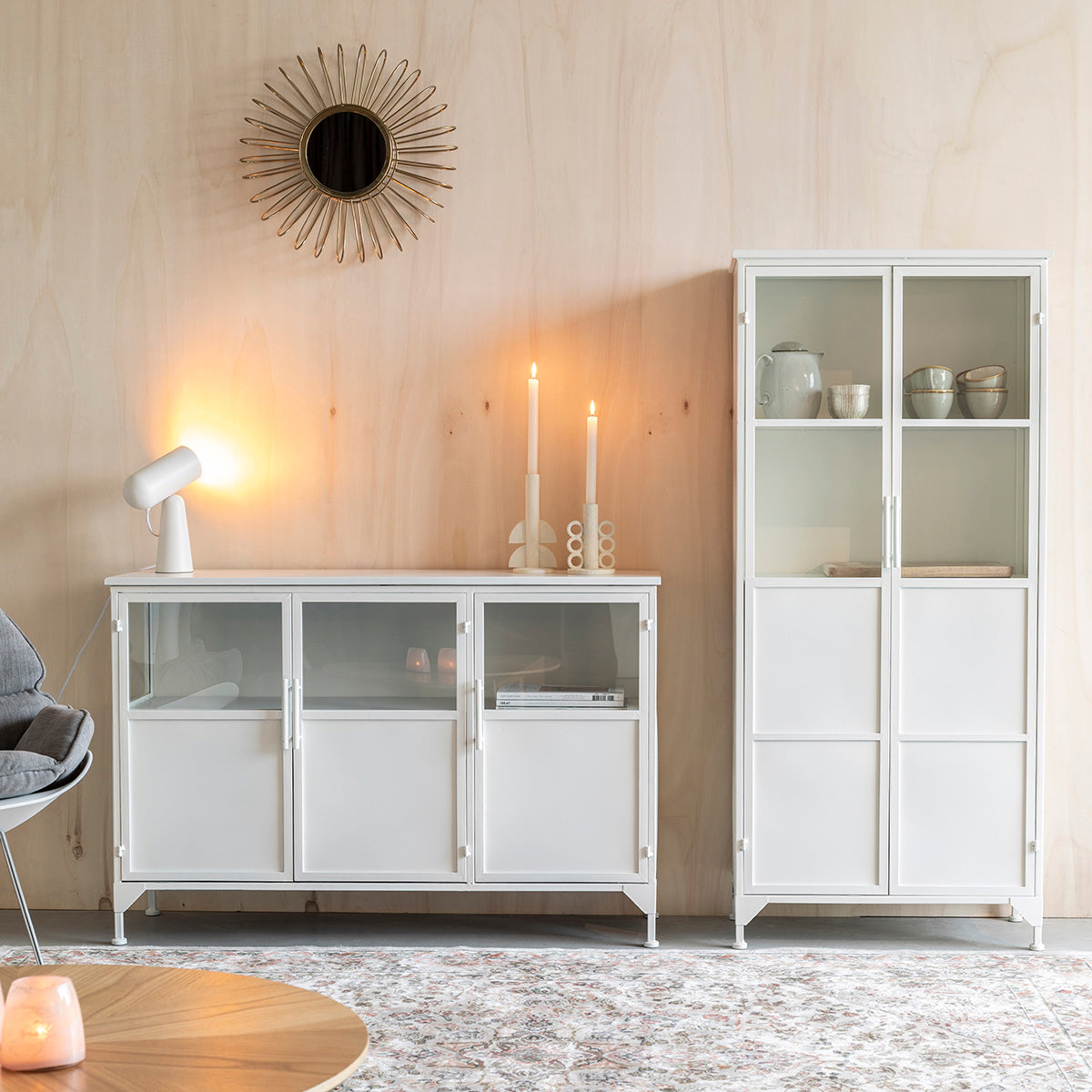 Miya 2 Doors High Cabinet