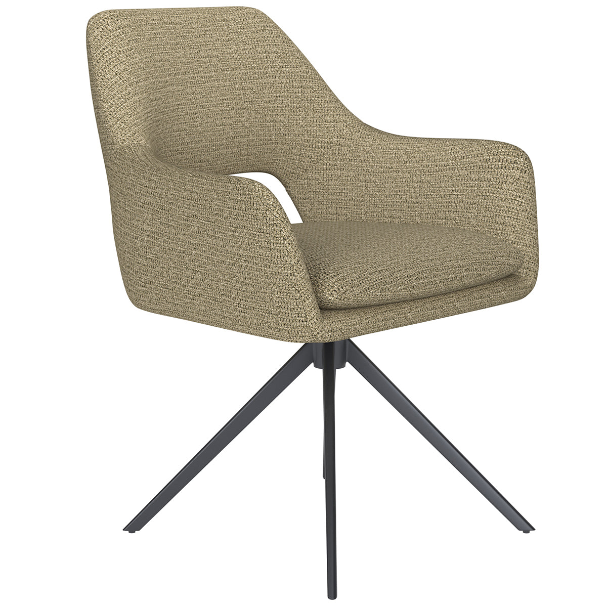 Mos Metal Swivel Chair