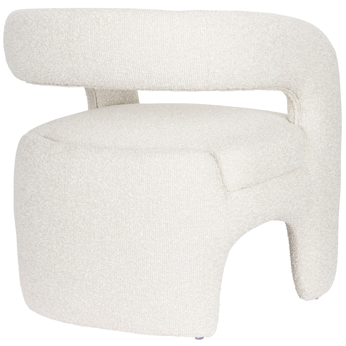 Nova White Lounge Chair