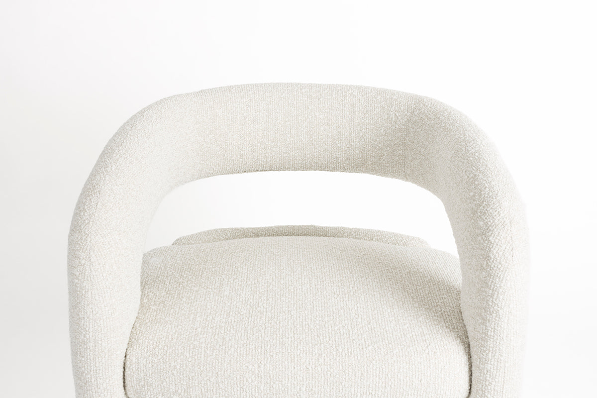 Nova White Lounge Chair