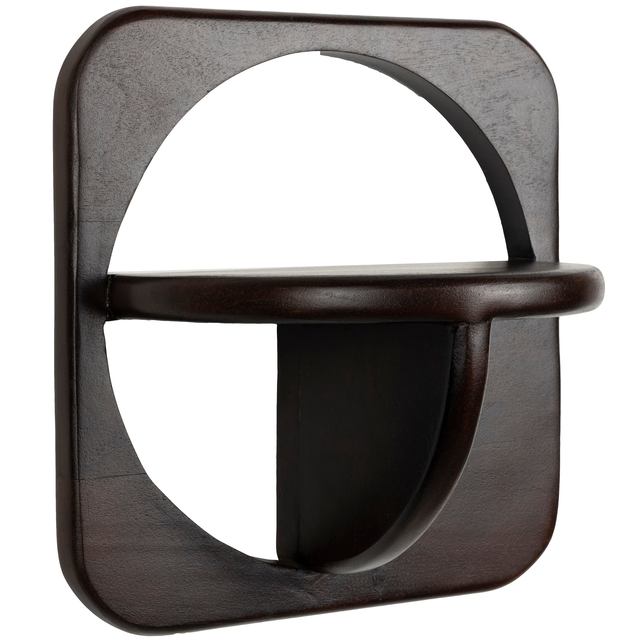 Ollie Acacia Wood Wall Shelf