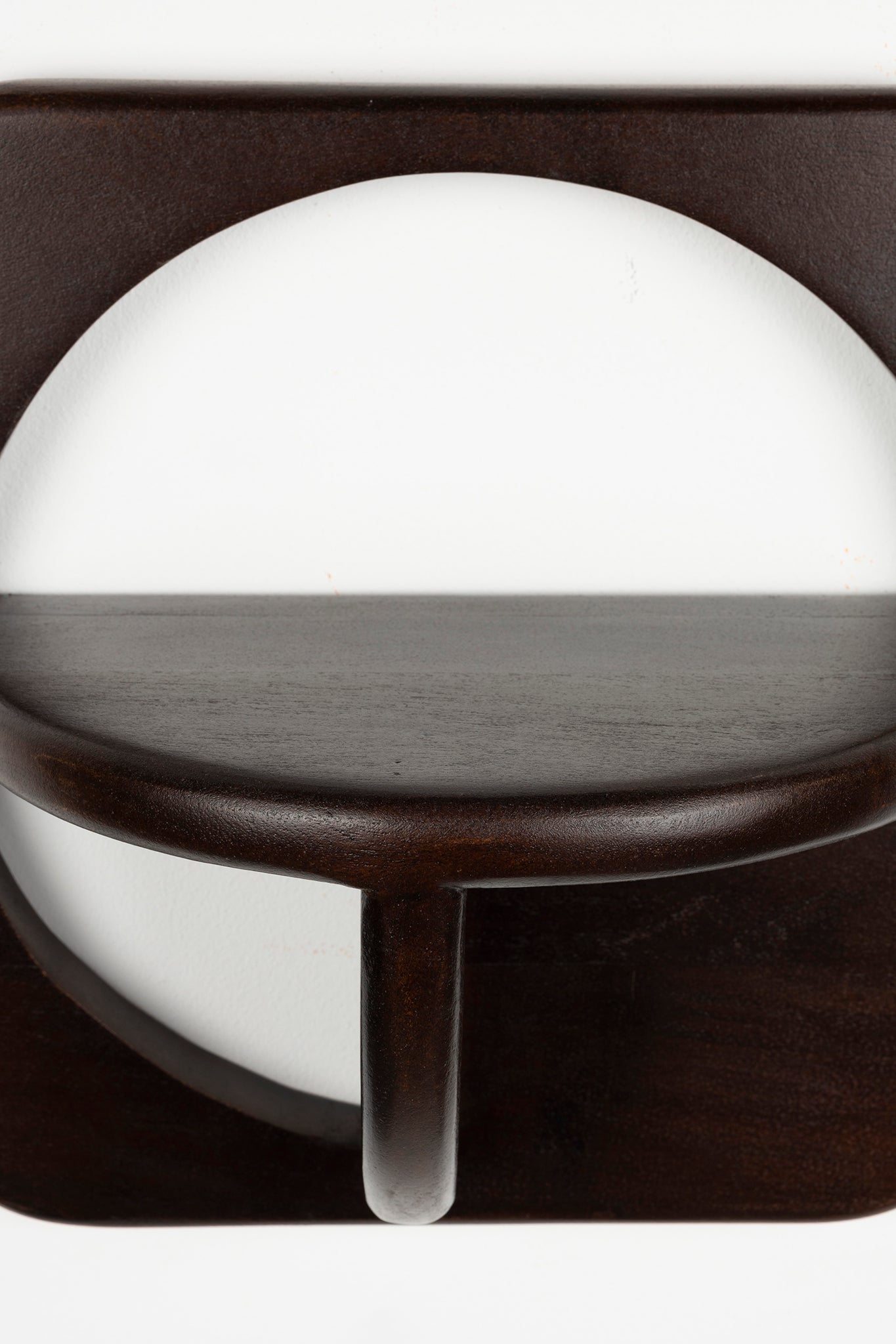 Ollie Acacia Wood Wall Shelf
