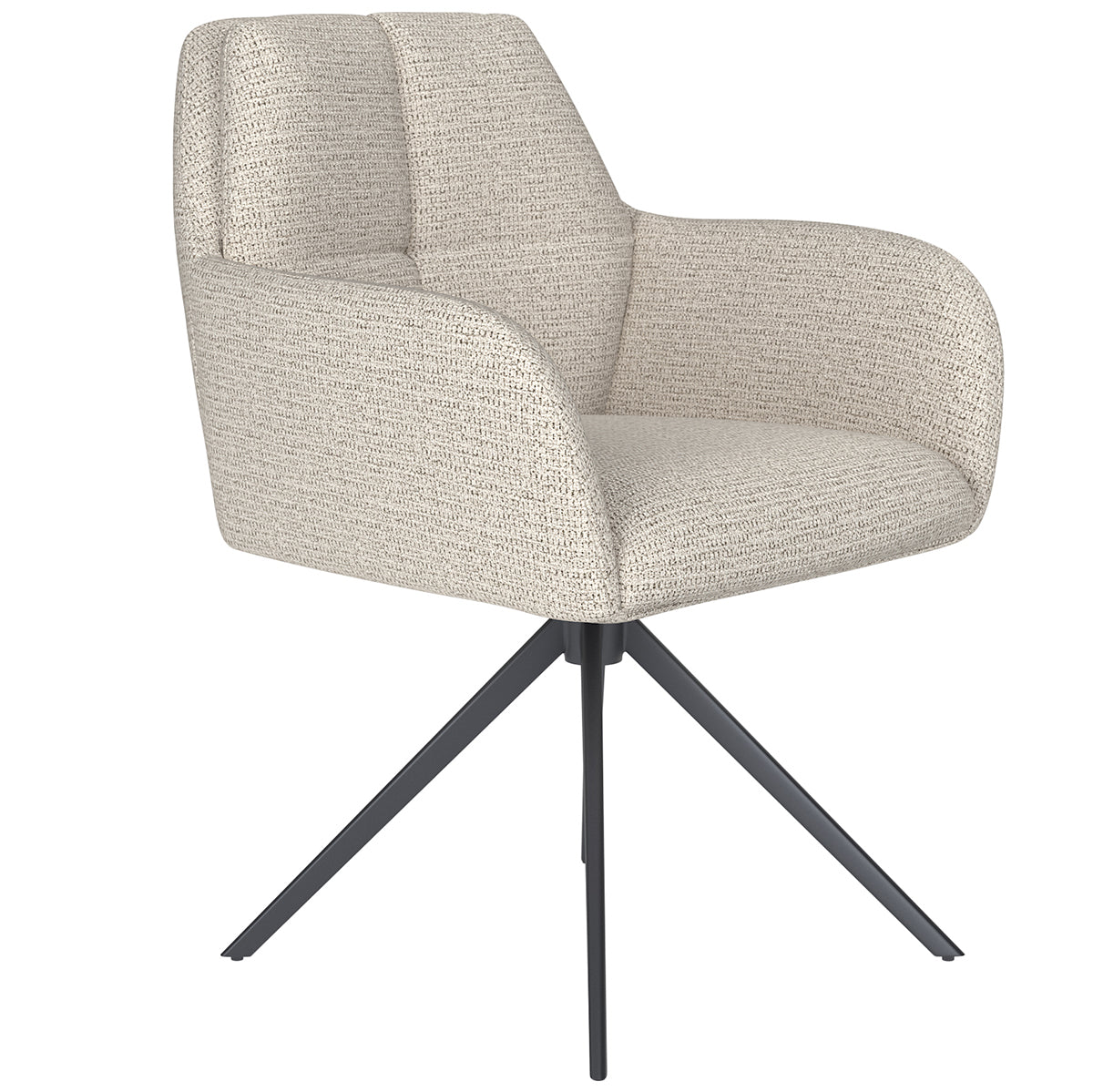 Pete Metal Swivel Chair