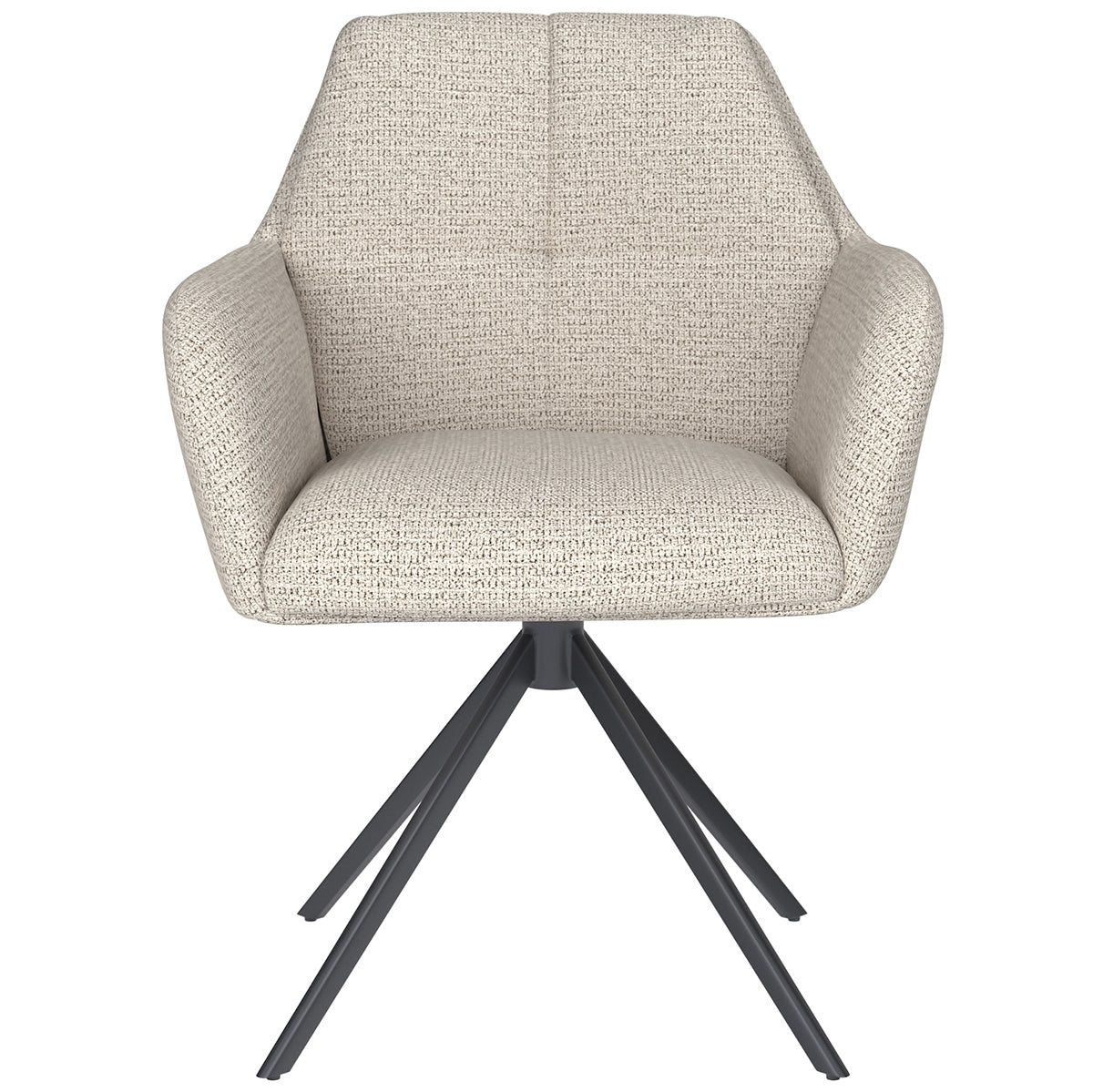 Pete Metal Swivel Chair