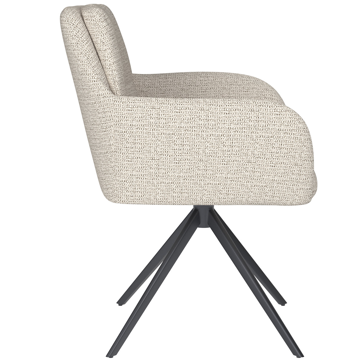 Pete Metal Swivel Chair