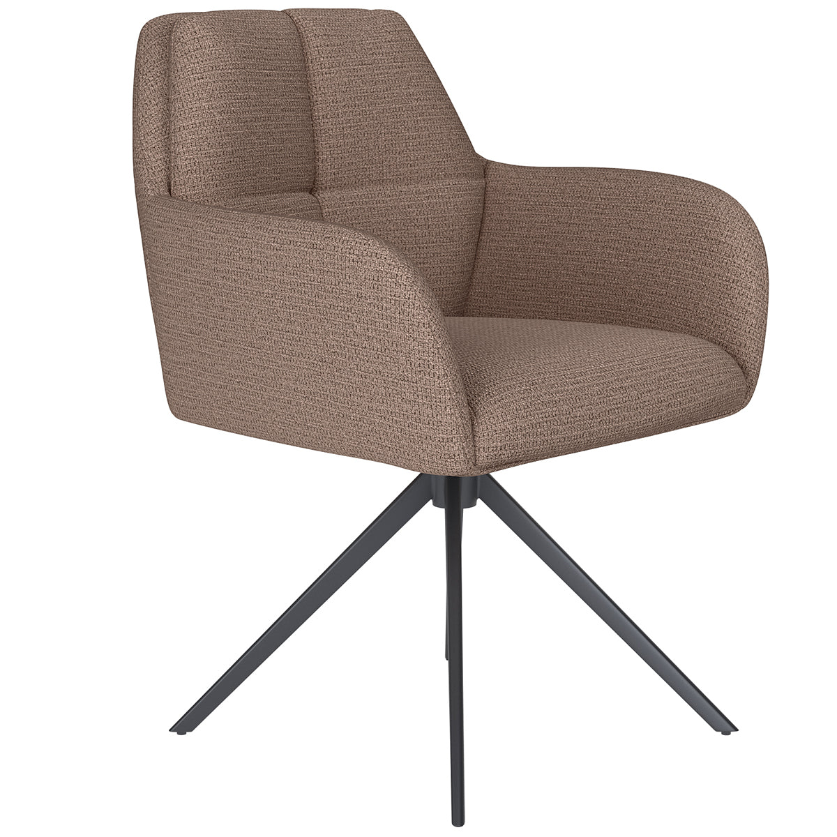 Pete Metal Swivel Chair