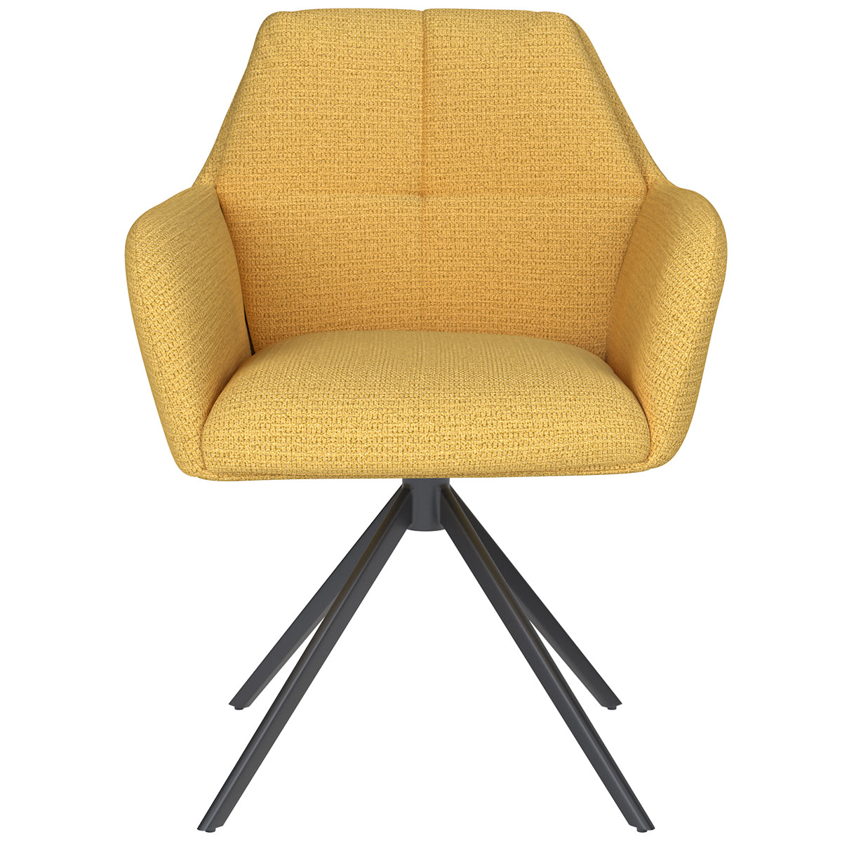 Pete Metal Swivel Chair