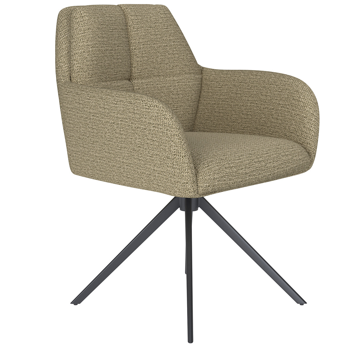 Pete Metal Swivel Chair