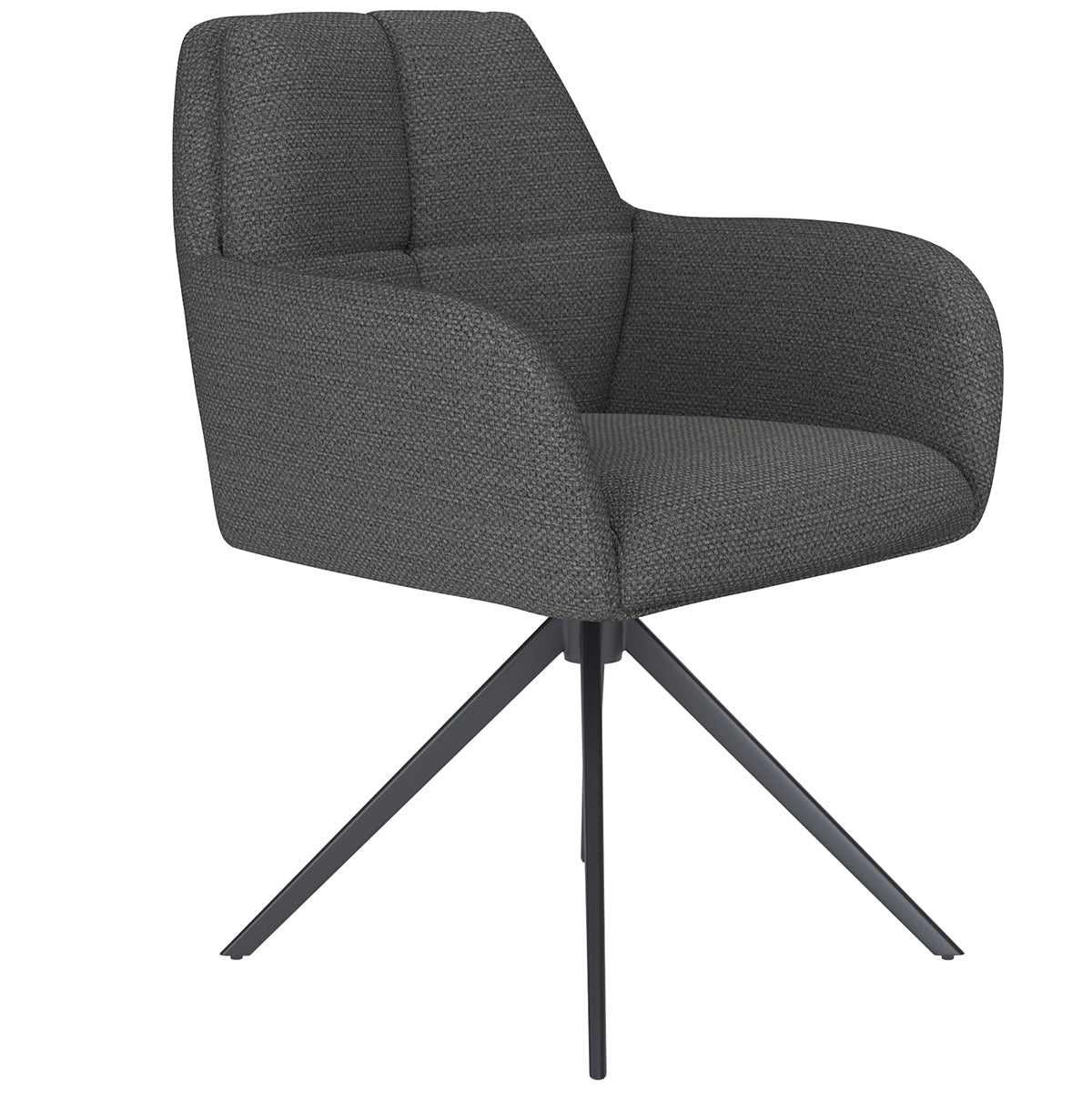 Pete Metal Swivel Chair