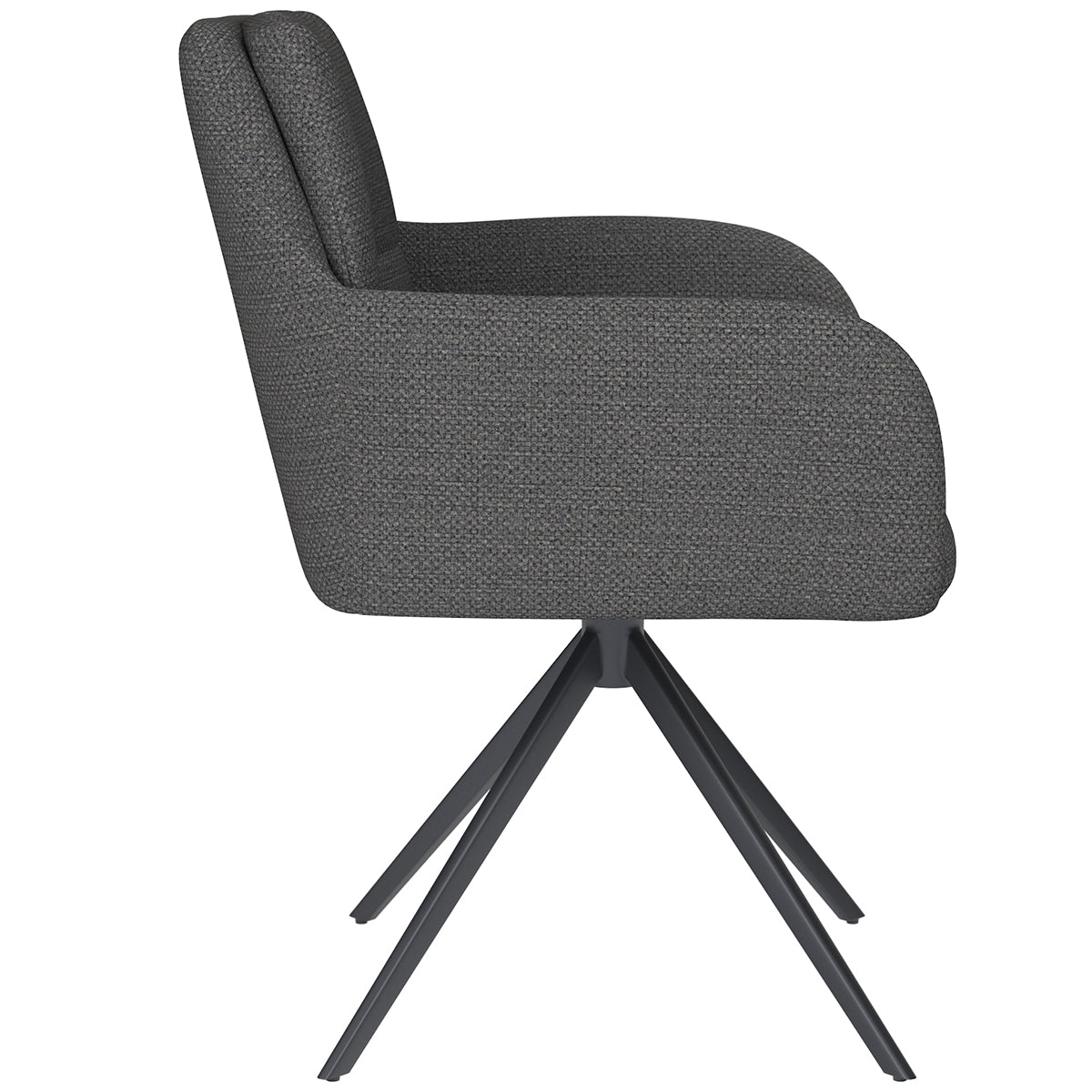 Pete Metal Swivel Chair