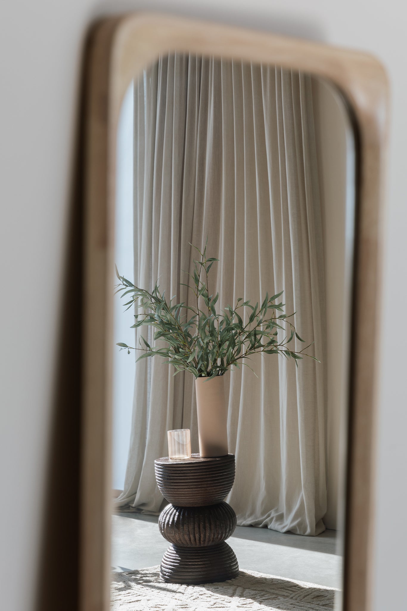 Santo Mango Wood Side Table