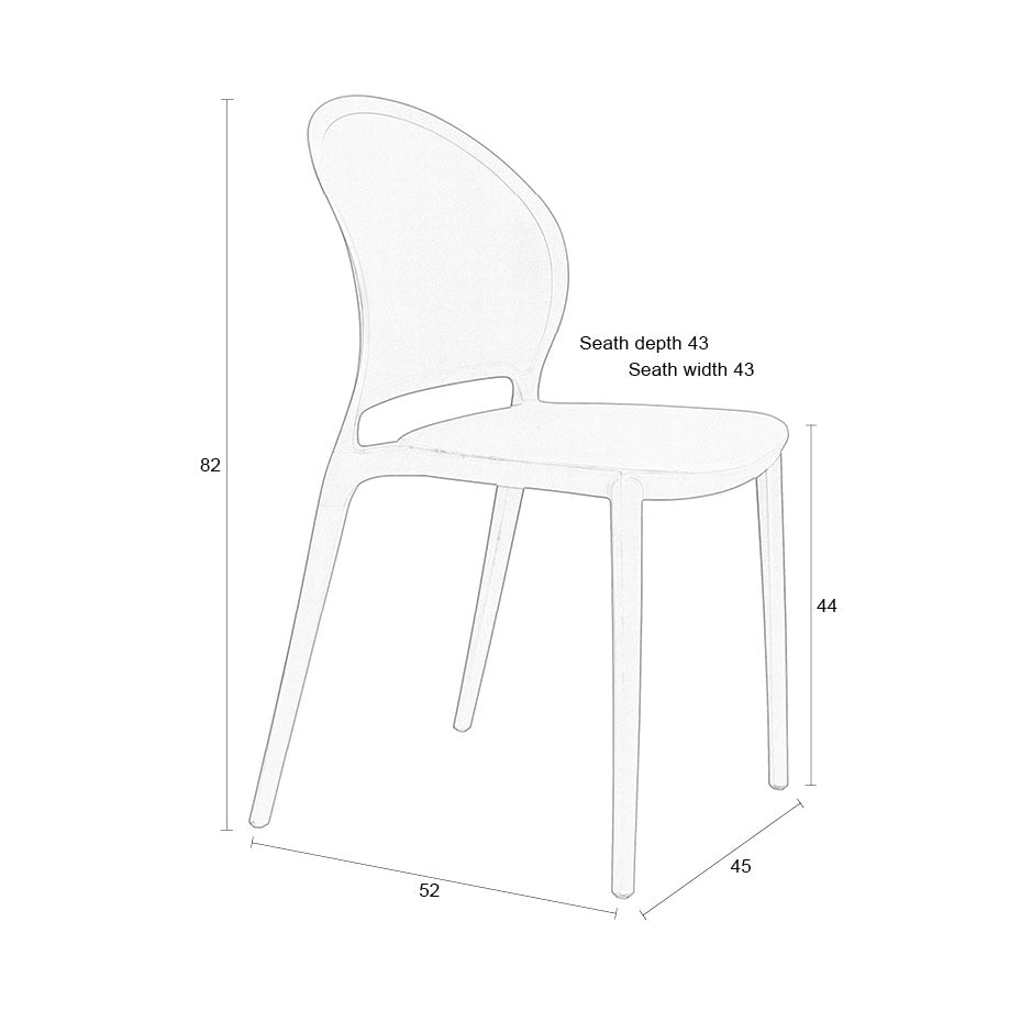 Sjoerd Outdoor Chair (4/Set) - WOO .Design