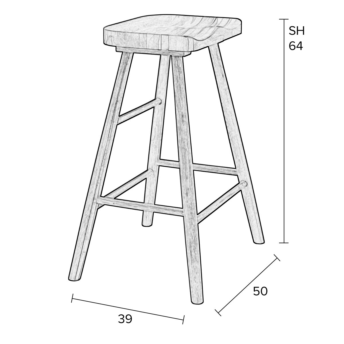 Vander Counter Stool