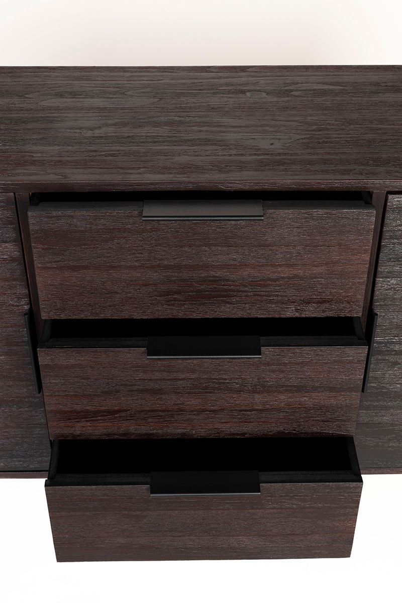 Webster Brown Teak Wood High Sideboard