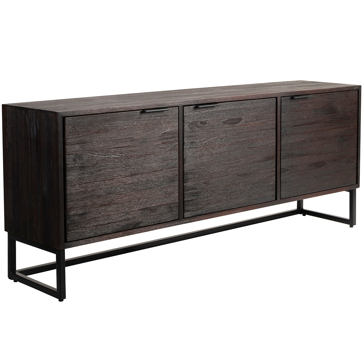 Webster Brown Teak Wood Low Sideboard