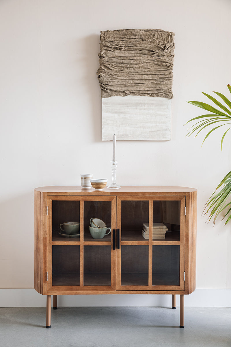 Yaz Brown High Sideboard