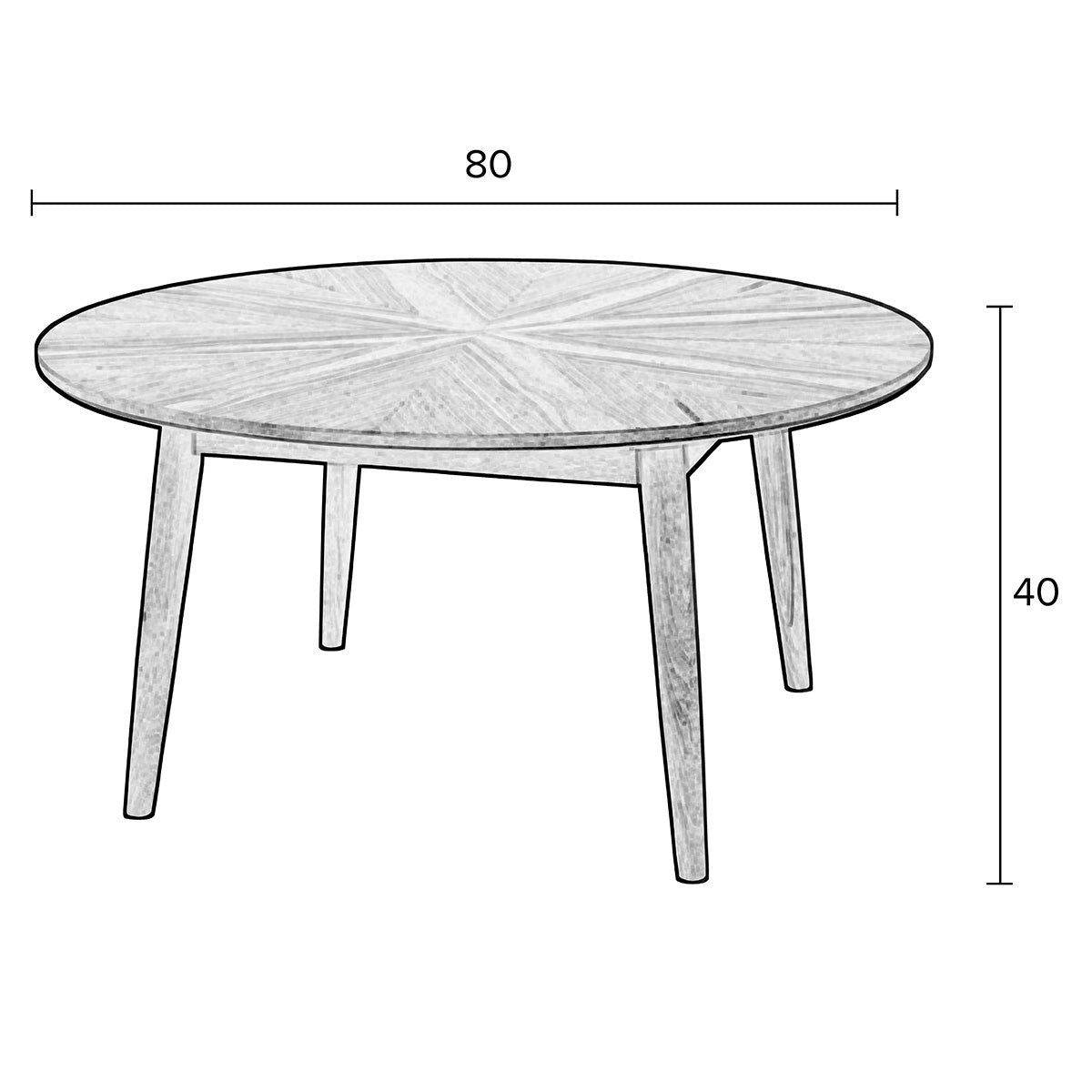 Fabio Coffee Table - WOO .Design