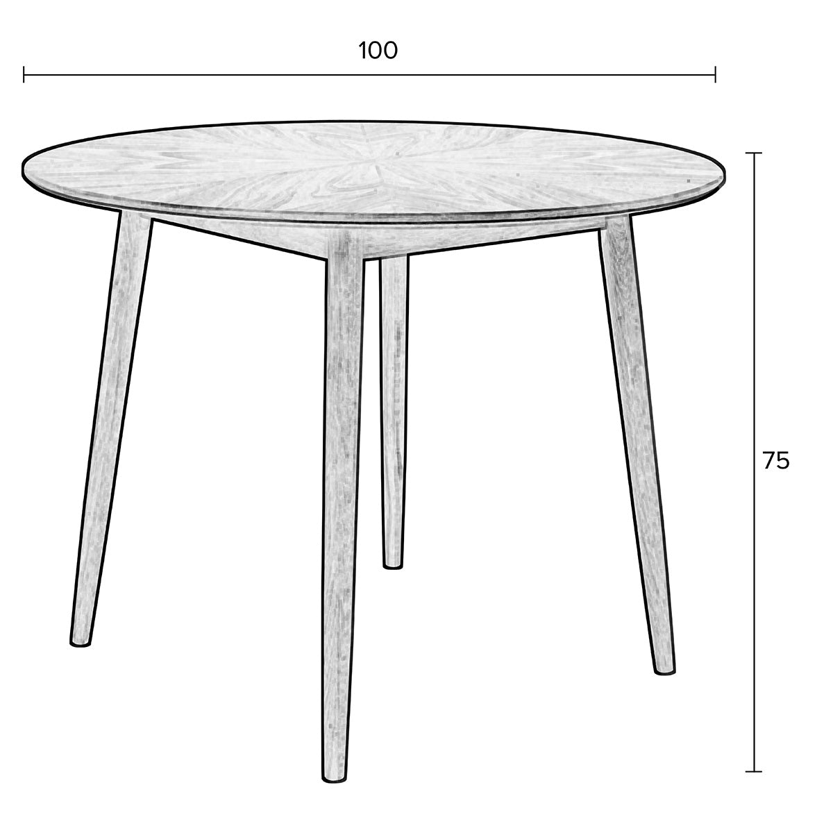 Fabio Dining Table - WOO .Design