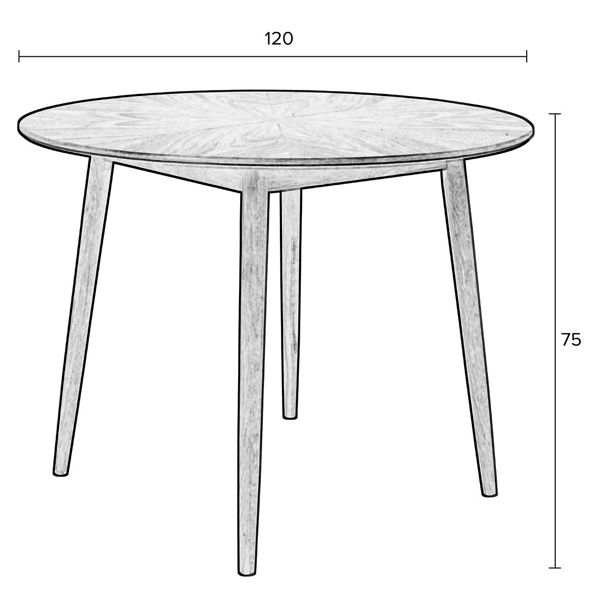 Fabio Dining Table - WOO .Design
