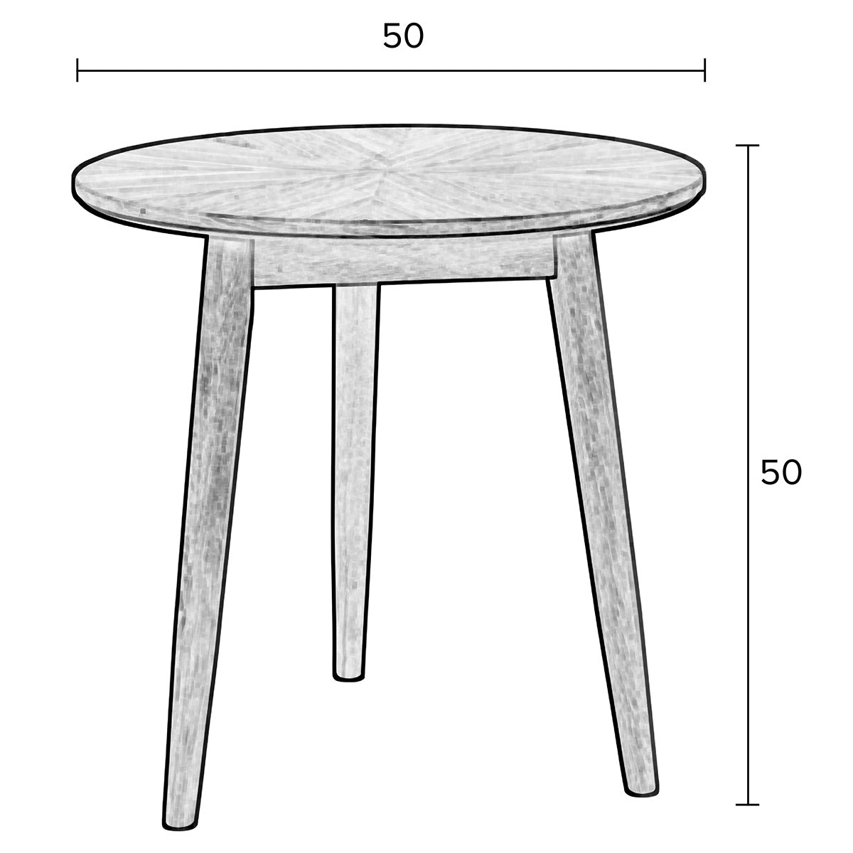 Fabio Side Table - WOO .Design