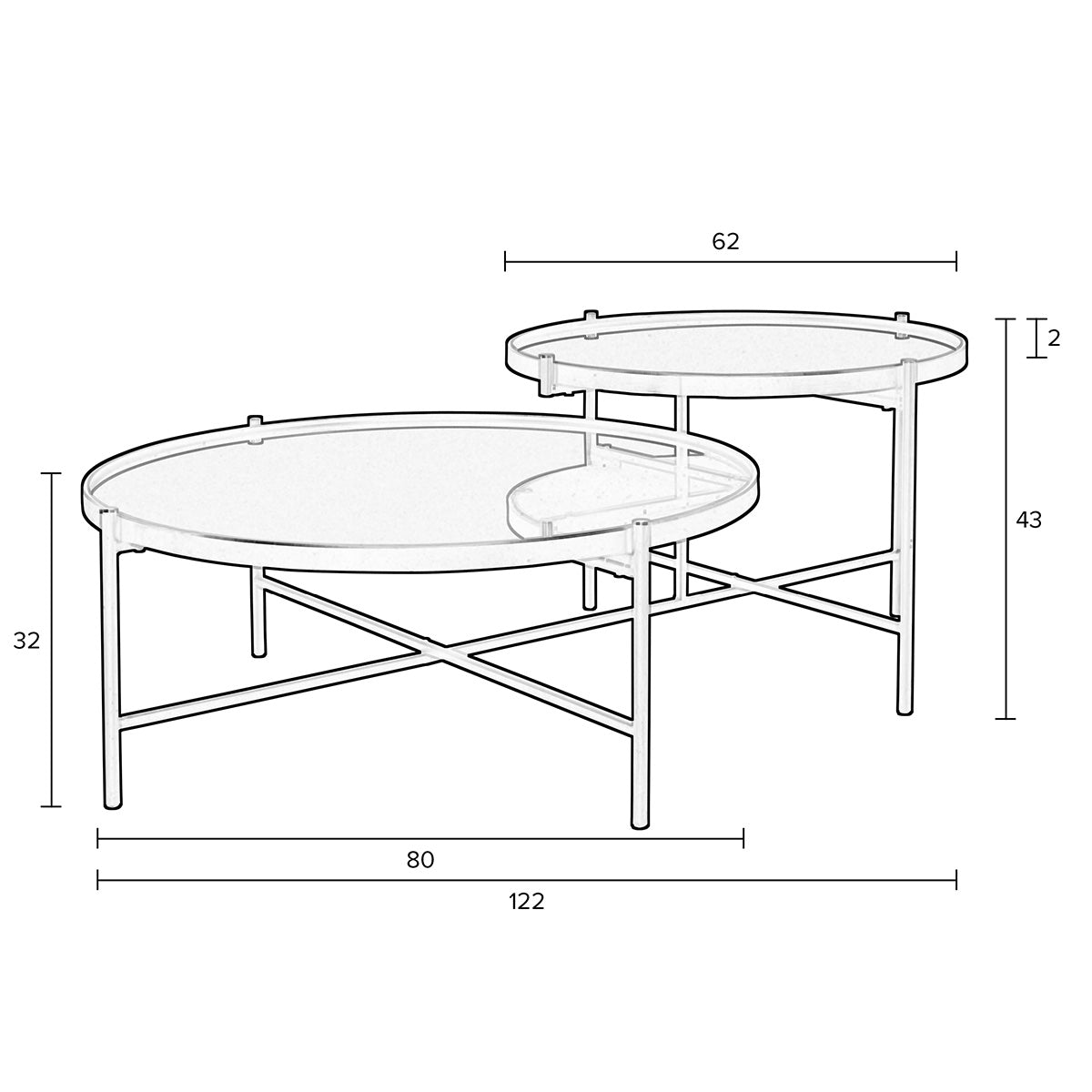 Li Coffee Table - WOO .Design