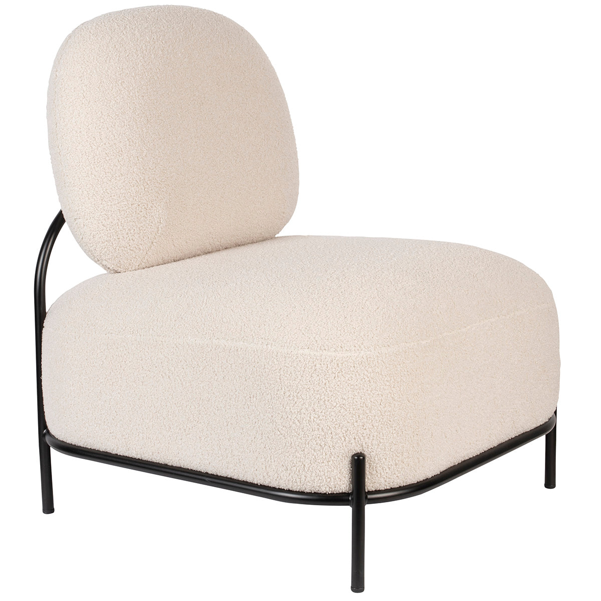 Polly Teddy Lounge Chair - WOO .Design