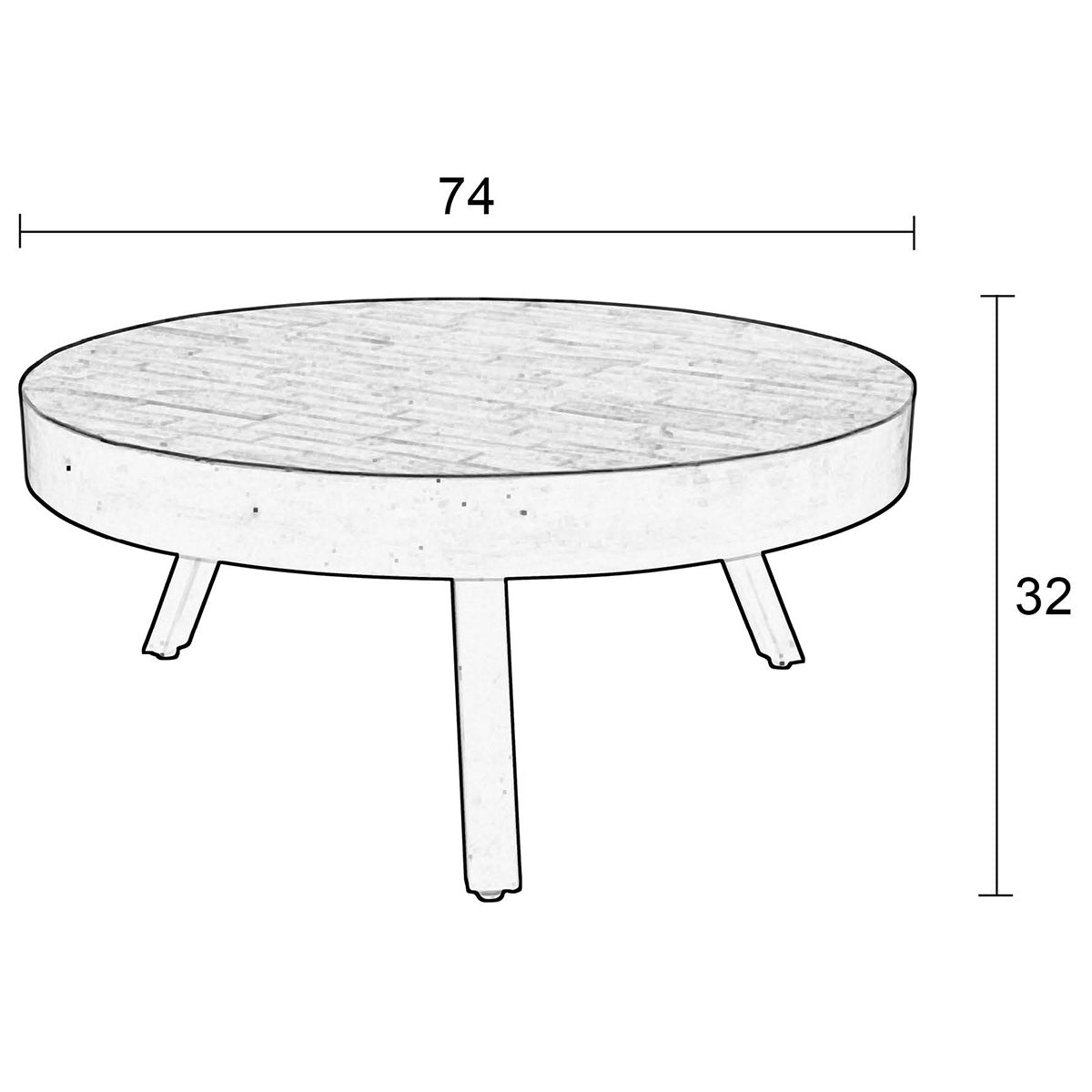 Suri Coffee Table - WOO .Design