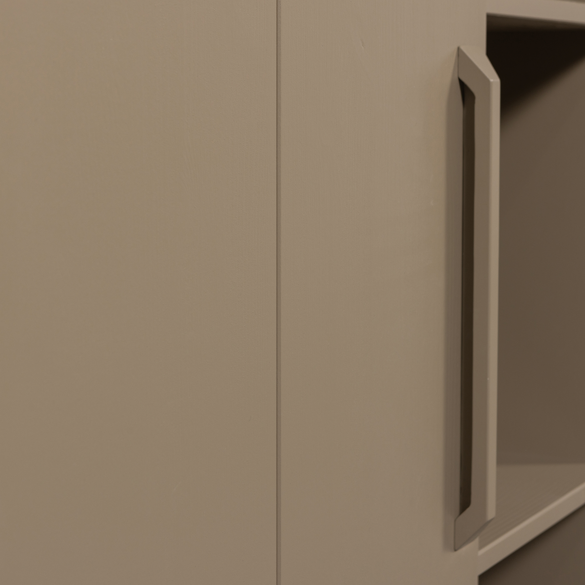 Lowen Mud Pine Wood Storage Cabinet - WOO .Design