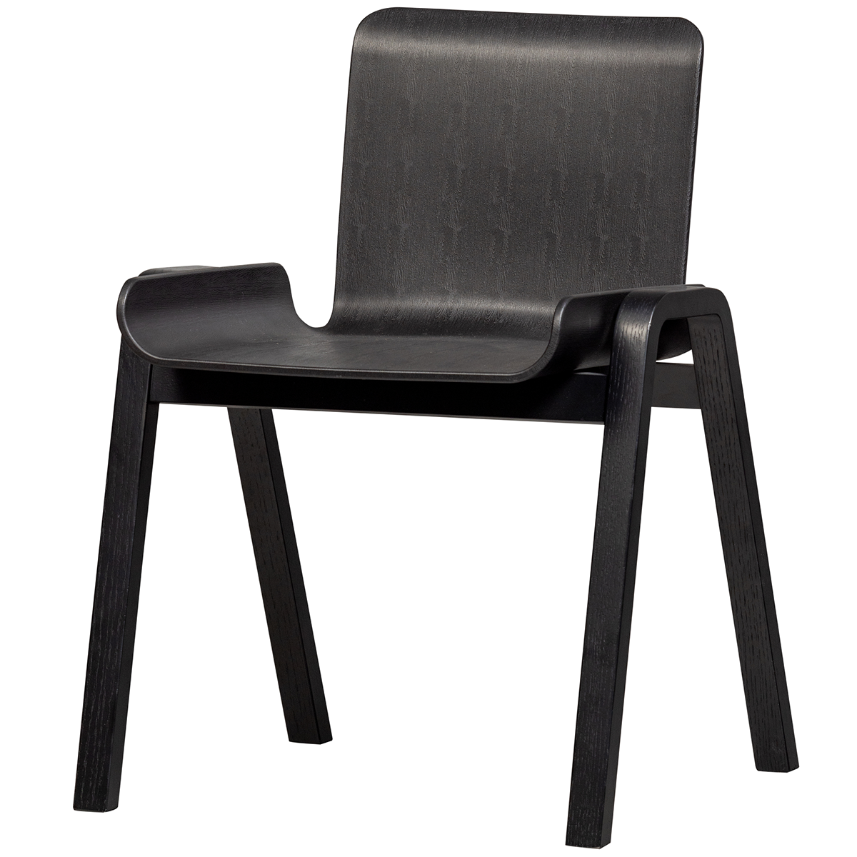 Molly Black Chair (2/Set)