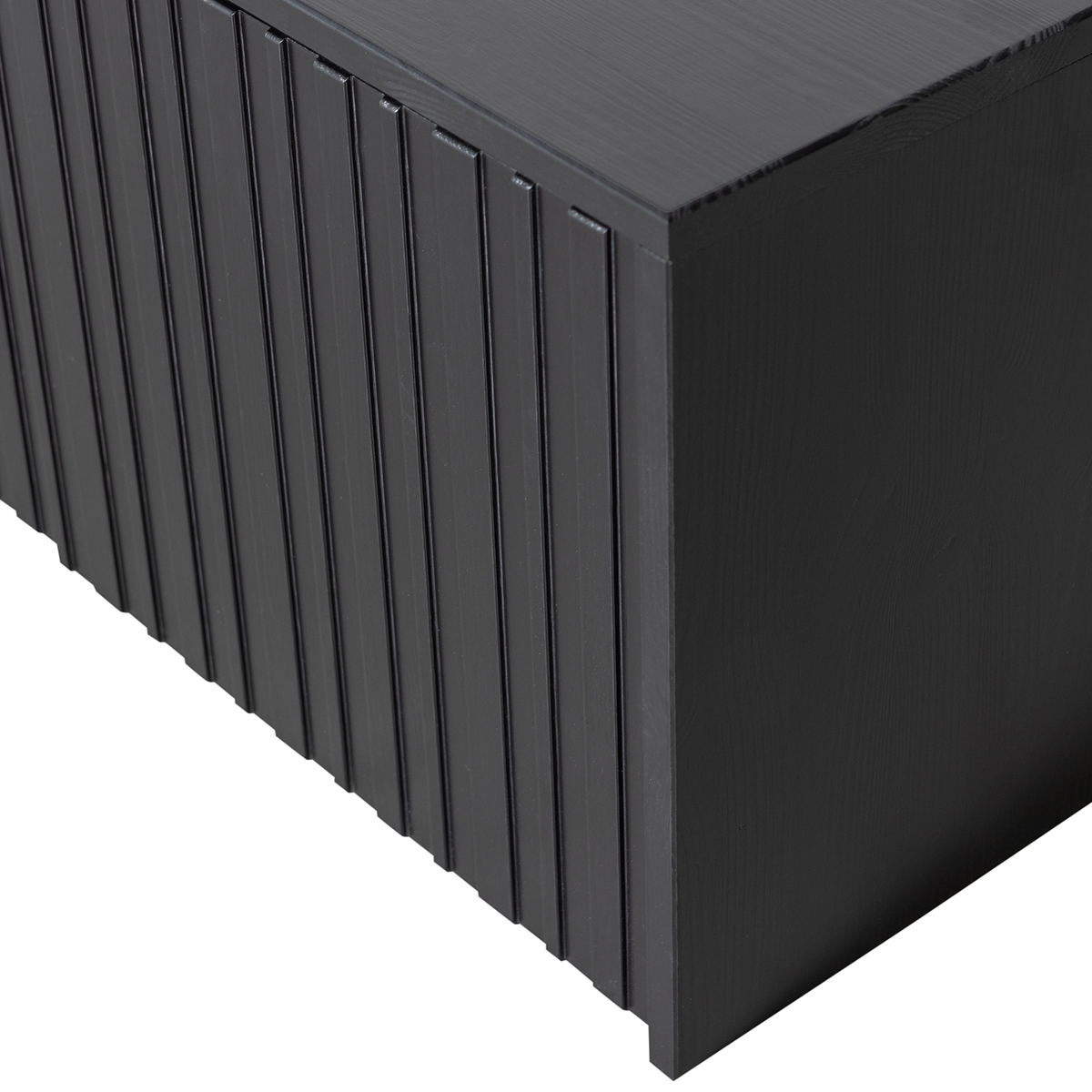 New Gravure Wood Storage Bench - WOO .Design