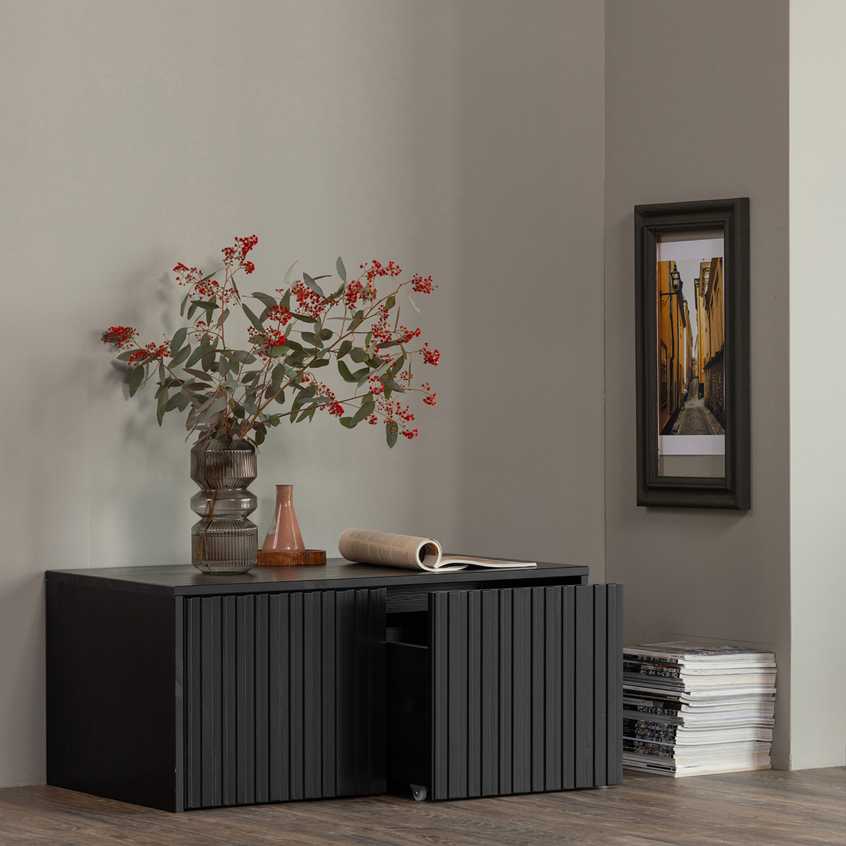 New Gravure Wood Storage Bench - WOO .Design