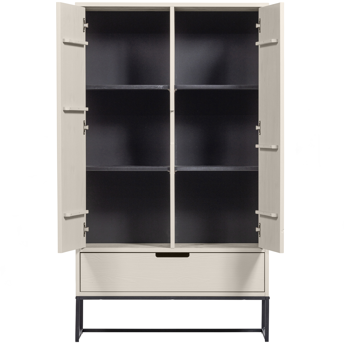 Silas Dust Pine Wood 2 Doors Cabinet - WOO .Design