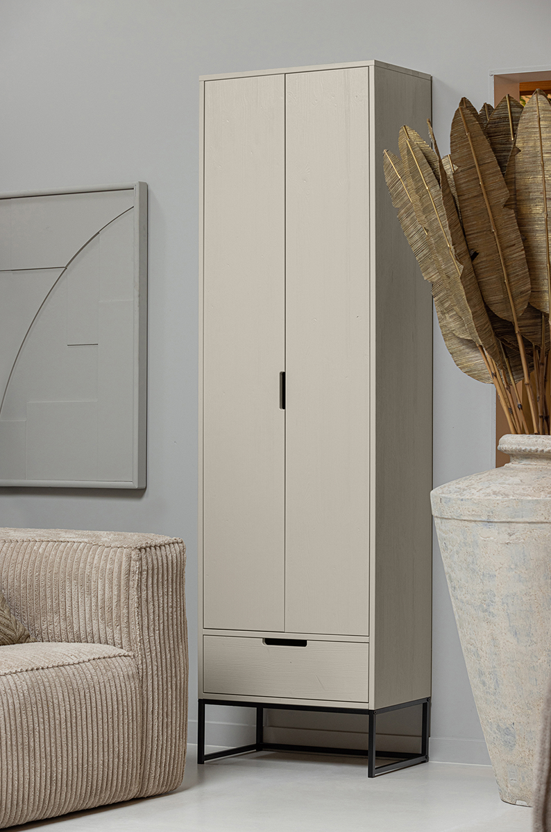 Silas Dust Pine Wood Cabinet - WOO .Design