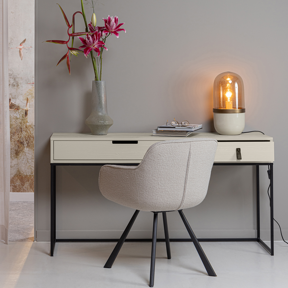Silas Dust Pine Wood Desk - WOO .Design