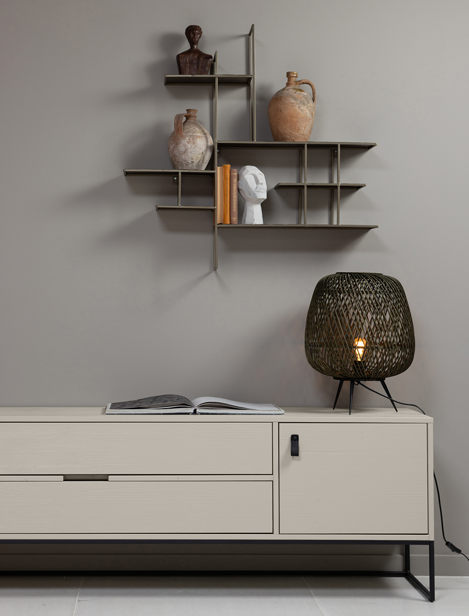 Silas Dust Pine Wood TV Unit - WOO .Design