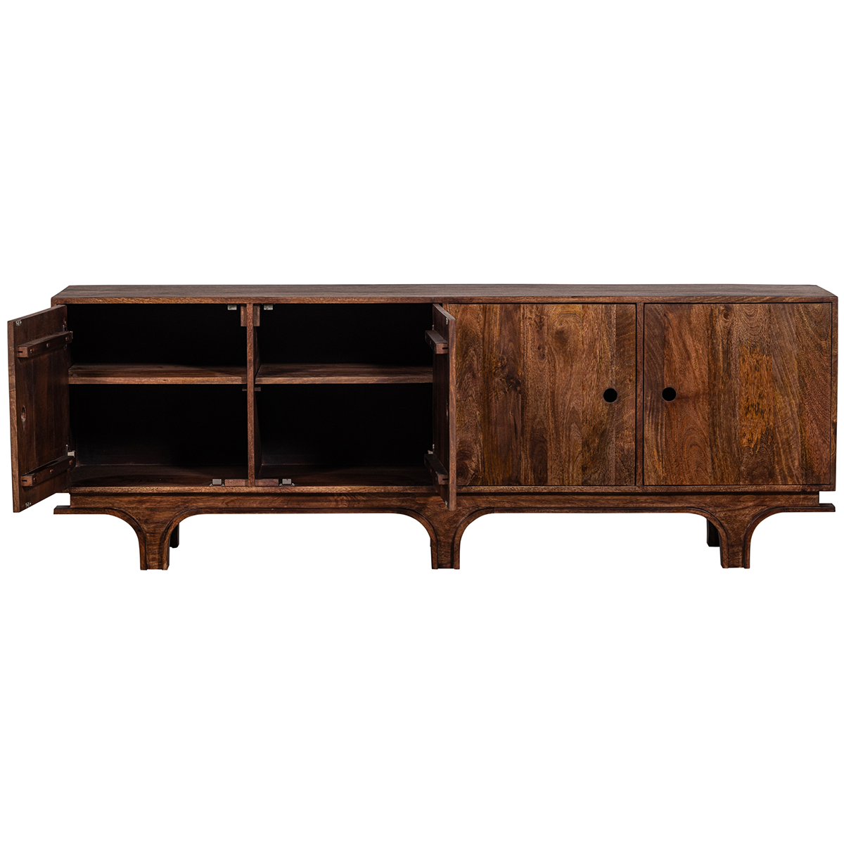Staes Walnut Mango Wood Sideboard - WOO .Design