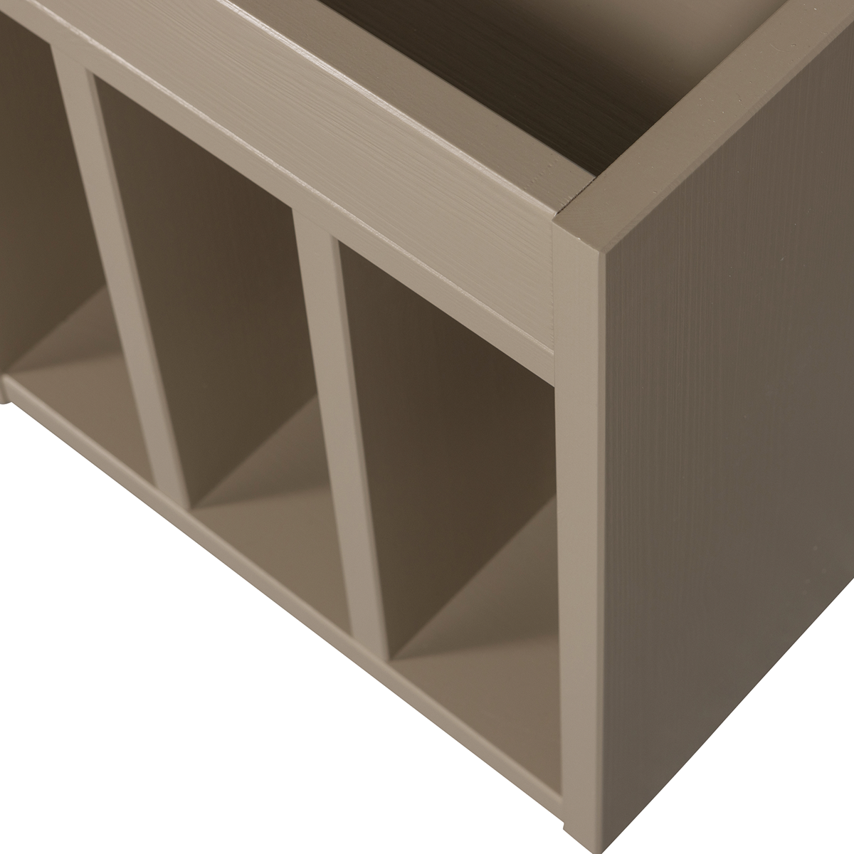 Turner Mud Pine Wood Record Cabinet - WOO .Design