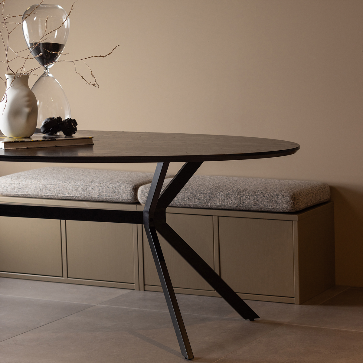 Turner Mud Pine Wood Storage Bench - WOO .Design