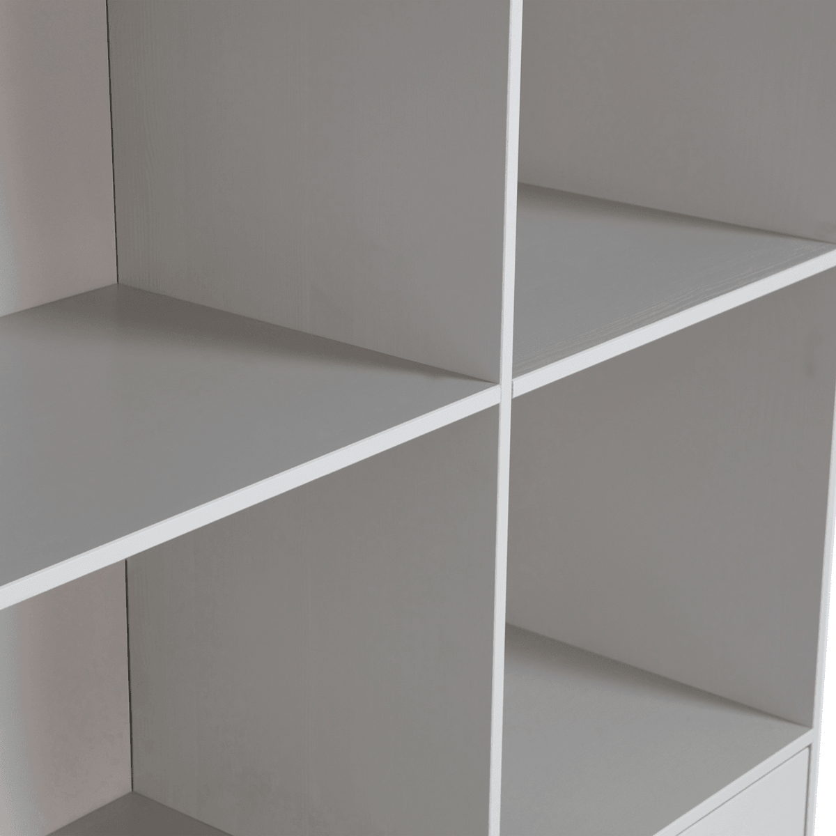 Xam Cloud Grey Pine Open Cabinet - WOO .Design