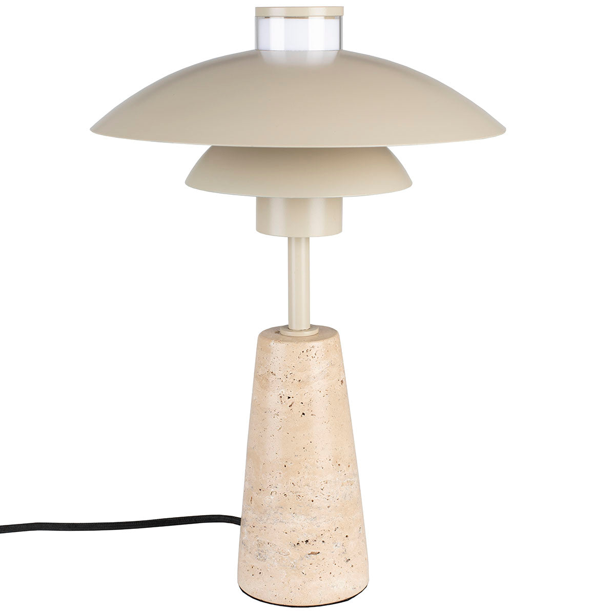 Cole Travertin Table Lamp