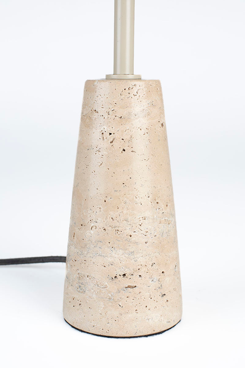 Cole Travertin Table Lamp - WOO .Design