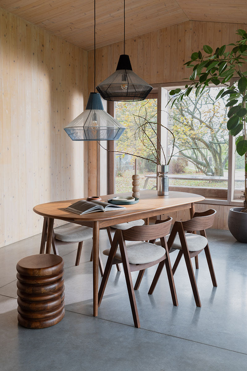 Disc Mango Wood Stool - WOO .Design
