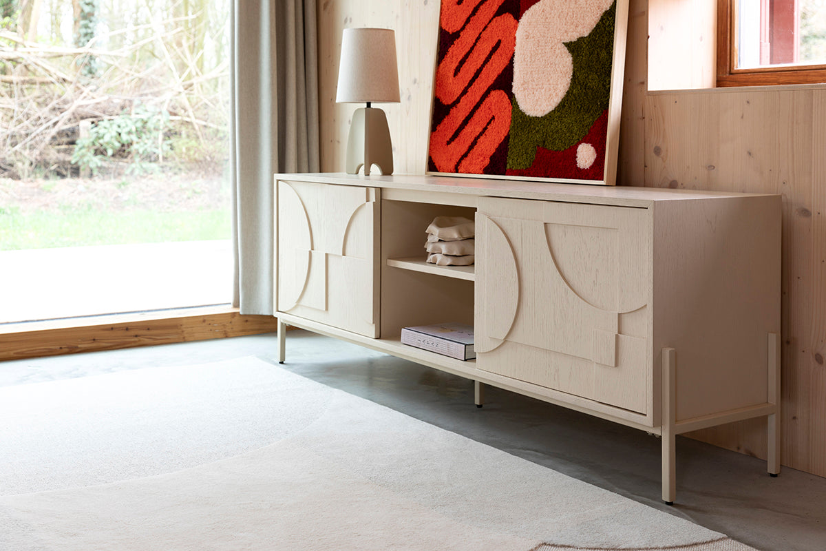 Faces Beige Sideboard