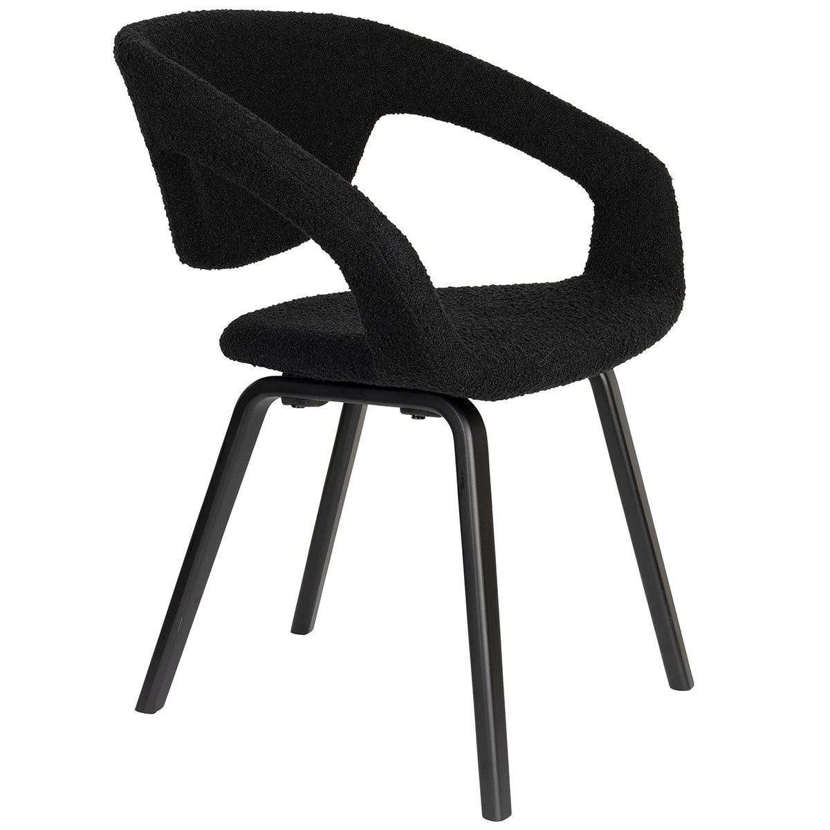 Flexback Boucle Armchair (2/Set) - WOO .Design