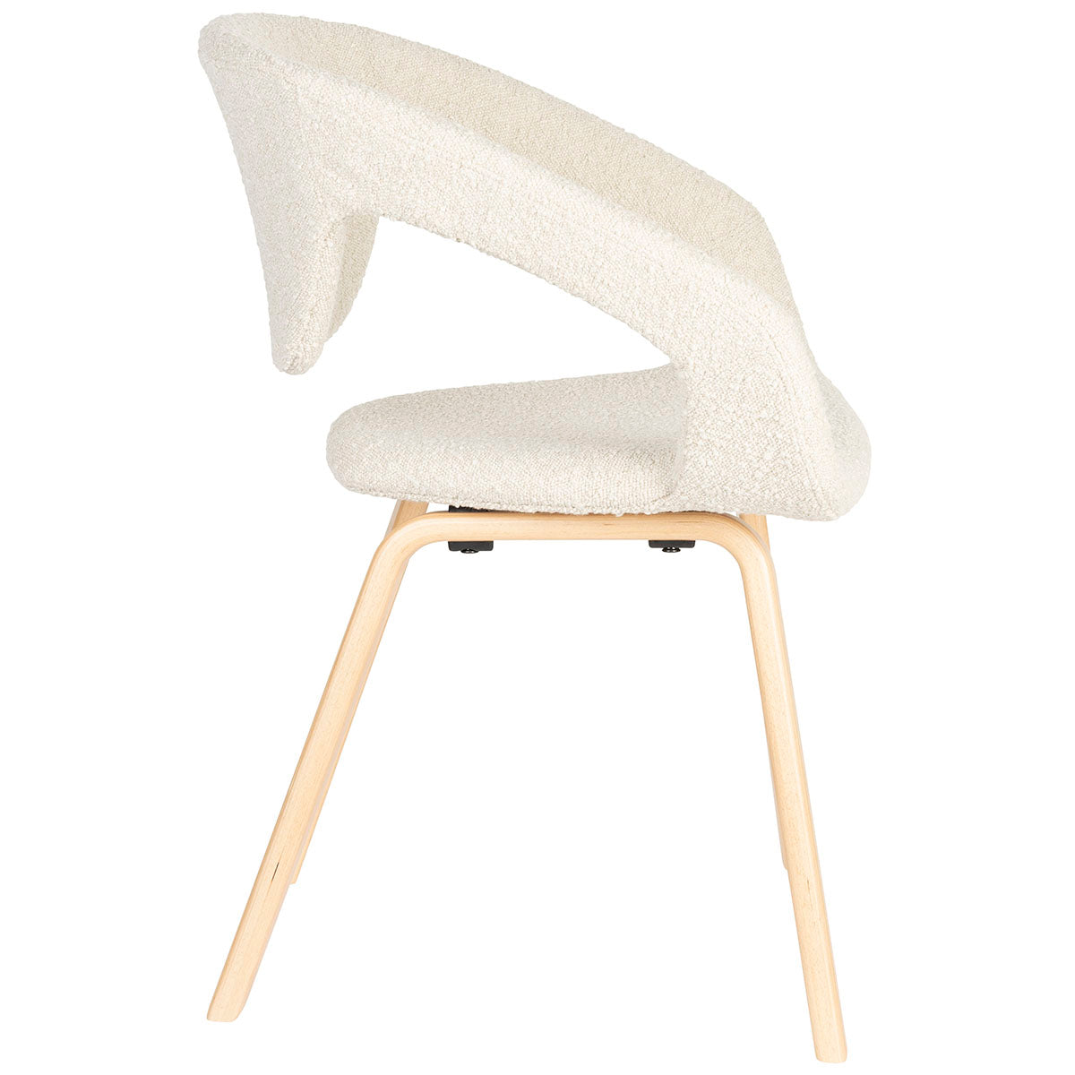 Flexback Boucle Armchair (2/Set) - WOO .Design
