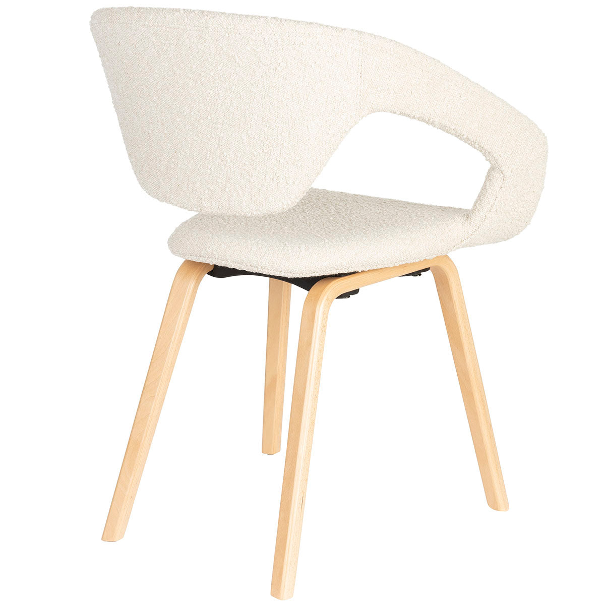 Flexback Boucle Armchair (2/Set) - WOO .Design