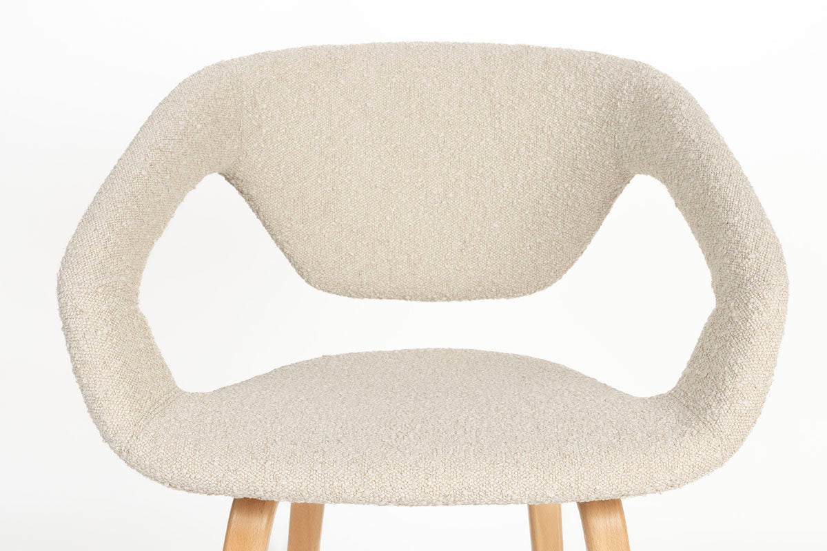 Flexback Boucle Armchair (2/Set) - WOO .Design
