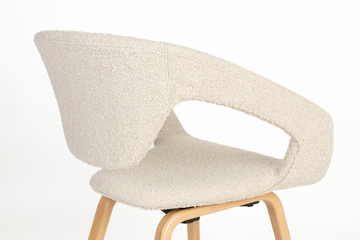 Flexback Boucle Armchair (2/Set) - WOO .Design